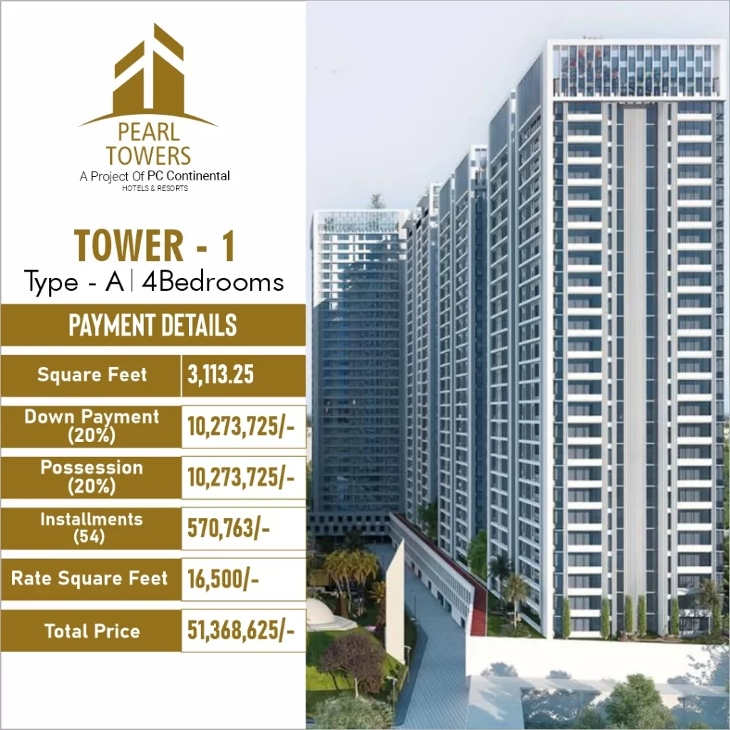 Payment Plan Tower 1